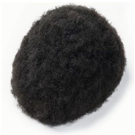 FZL02068LM Perücken für Männer 10 * 8 Haar Ersatz System for Männer Volle Spitze Haar Teile Haar Prothese Haar Einheiten Basis 4mm Afro Curl Männer Toupet Perücken