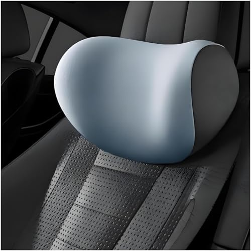 Generisch Auto Nackenkissen Kopfstütze, Ergonomische, Memory Foam Kopfstütze Auto, Komfortabel und Atmungsaktiv Auto Kissen, für Bürostühle Autositze，Abnehmbarer Abdeckung
