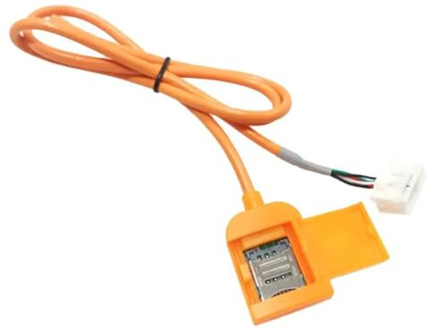 Cable adaptador de ranura para tarjeta SIM 4G 20P compatible con radios de coche, señal consistente y conectividad de red
