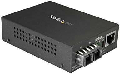 StarTech.com Convertisseur de média Gigabit Ethernet fibre optique SC multimode - 1000Base-SX - 550 m (MCMGBSCMM055)