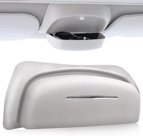 IngKe Brillenhalter Brillenorganizer Box für BMW Z4 Roadster (G29) 2019-2021, Sonnenbrillenhalter Brillenetui Auto Beflockung, Sonnenbrillen-Aufbewahrungsbox