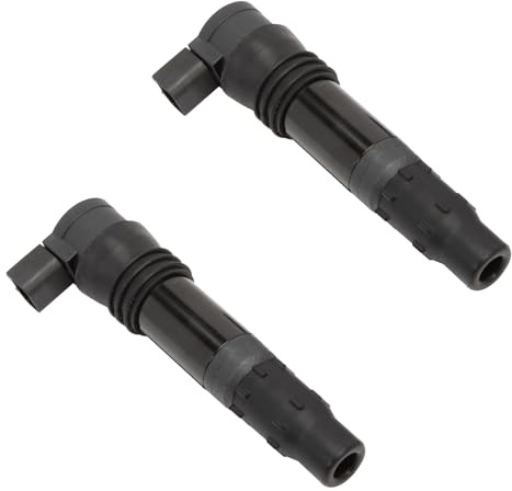 AUROLYNNE 2X Motorrad Zündspulen für ZR1000 Z10 Z1000 ER6N Ninja 650R EX650 Versys 650 KLE650 Z750 Paar Schwarz Sommer 129700-4580 1297004580