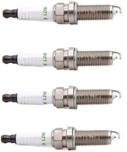 BDAKQJV Iridium-Platin-Zündkerzen LD6RTIP Kompatibel mit Kerze ZNAR6AGP Champion REA9WYPB4 APP5683 VR7NII33X Auto-Zündkerzen(4 Piece with Box)