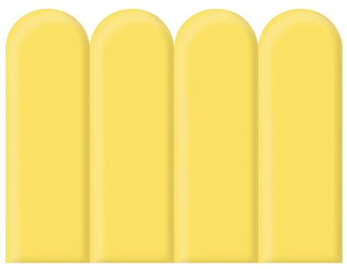 OUGPIU Anticollision Wall Padding 3D Kid's Wall Stickers,Wall Padded Wall Panels,Wall Upholstered Bumpers,Self-Adhesive Wall Headboard,Playroom Decor PU Textured Wall Padding,Sensory Padding