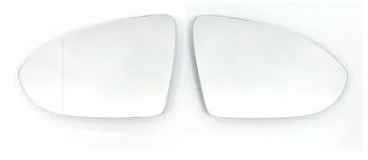YSQOFDNFD Türspiegelglas Für VW Für Golf 7 Für MK7 / Für MK7.5 Für GTI Für GTD 2012-21 Für Touran 5T Beheiztes Außenspiegelglas Oder Rechte Seite Rückspiegelobjektiv Außenspiegel Glas(Pair)
