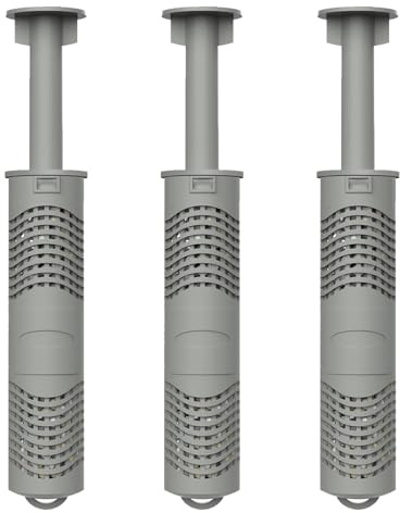 KINDLUME 3 Stück Spa Filter Mineral Sticks, Cartridge Filter Whirlpool, Silberionen Kartusche, Mineral Filterkartusche, Lang anhaltende Filterung für Kristallklares Wasser, für Whirlpools