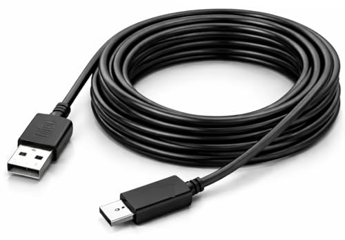 Cable de alimentación para Fire TV Stick extralargo, cable de alimentación USB de 3 metros compatible con Fire TV Stick, Roku Streaming Stick, Roku Premier, Mini PC Sticks