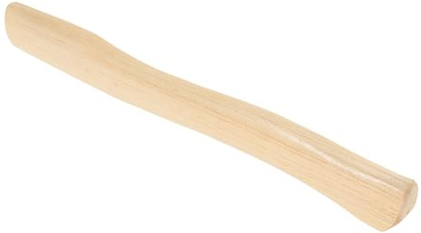 MAGICLULU Manche de Hache en Bois de Camélia 38 Cm, Poignée Ergonomique pour Outils de Jardinage, Remplacement Manche de Hache Multifonction, Bois Dur Lisse pour Fendage et Sculpture