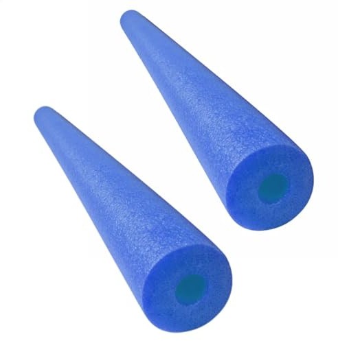2PCS Pool Noodle | 48 Inch Swimming Noodles for Kids Adults | Foam Floating Pool Noodles with Hole | Multipurpose Swimming Noodle Pools Accessories for Swim Training Float Aids
