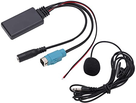 Chiyyak Adaptador Bluetooth AUX IN con Decodificación de Formato MP3 para 2009 en Adelante Compatible con Dispositivos iOS y