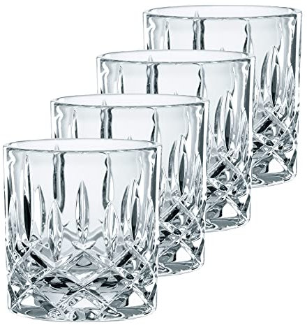 Nachtmann Spiegelau Juego de vasos de cristal, vidrio, claro, 8.4 x 8 x 8 cm