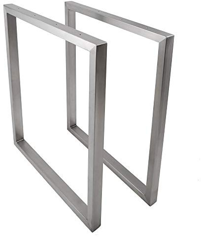 KTC Tec Tischgestell Edelstahl TRG 50x30 900 Untergestell Kufen Tischuntergestell, 1 STK