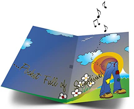 Easy A Pocketful of Sunshine Musical Greeting Card - Emma Stone Movie
