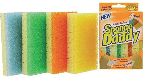 Sponge Daddy 5 Set mit 4 Schwämmen