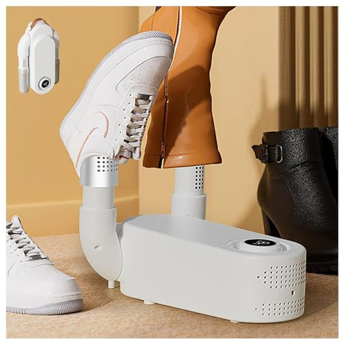Boot and Glove Dryer, Portable Boot Dryer with Heat Fan Portable Folding Design and Timer, Boots Dryer Boot Dryers for Work Boots for Shoes,Gloves,Hats,Socks