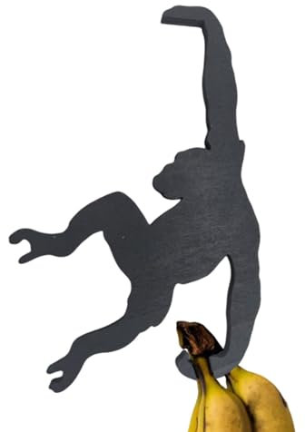 Banana Balancing Hook, Modern Banana Hanger Tree Stand, Monkey Banana Tree Stand, Modern Banana Hanger Tree Stand, Creative Monkey Banana Balancing Hook for Home