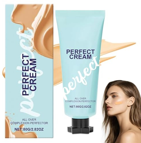 All-Over Complexion Perfector, 80g Body Coverage Perfector, Feuchtigkeitsspendende Concealer-Creme, Langanhaltende CC Creme, Wasserfester und Schweißfester Hautfarben-Concealer