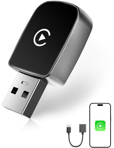 WityEye Adaptador CarPlay Inalámbrico para iOS 10+