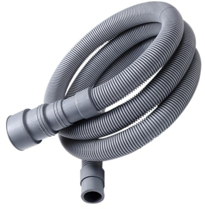ARTSEWPLY Tuyau De Vidange Flexible De 2 Mètres Pour Machine à Laver à Tambour, Matériau Eva Et Pe Résistant, Kit De Vidange Eau Adapté Buanderie Cuisine