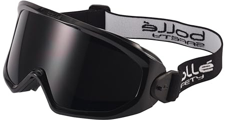 Bolle SUPBLAWPCC5 SupWelding PC Shade 5 Lens AS PVC Ventilated Frame, Black