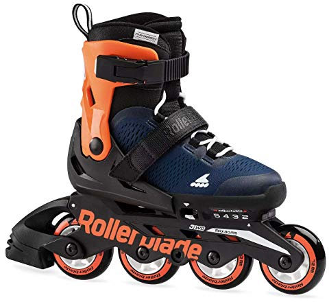 Rollerblade Microblade Inlineskate Midnight Blue/Warm Orange 230