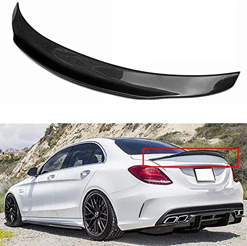 Yucss Passend Für Mercedes Benz W205 C63 Amg Psm Spoiler, Real Carbon Fiber Performance Heckleitwerk, Heckspoiler 2015–2017