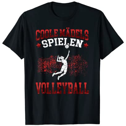 Coole Mädels spielen Volleyball Volleyballer Volleyballerin T-Shirt