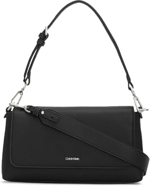 Calvin Klein Damen Must Shoulder Bag K60K611364 Taschen, Schwarz (Ck Black)
