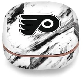 Head Case Designs Offizielle NHL Marmor Philadelphia Flyers Vinyl Haut Aufkleber Abziehbild Abdeckung kompatibel mit Buds Live/Buds Pro / Buds2