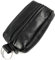 Charmoni - Portefeuille Homme - Porte Monnaie - Multi Poches - Double Zips - en Cuir véritable - pour Homme (1, Noir)