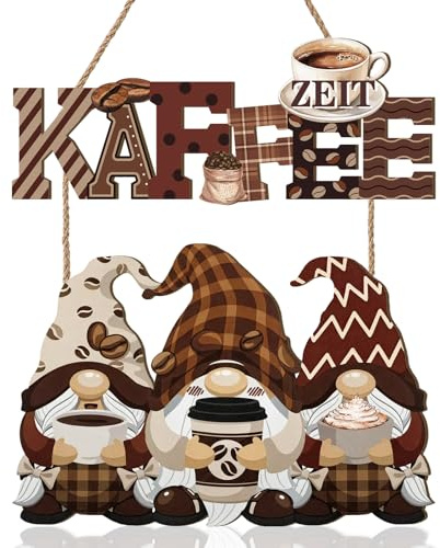 TOARTi Kaffee Wanddeko Kaffee Wandschild zum Aufhängen Café Wanddekoration Küche Coffee Deko Retro Braun Kaffeetasse Wandbild für Esszimmer Wohnzimmer Restaurant Kaffeebar Deko