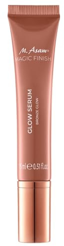 M. Asam Magic Finish Glow Serum Highlighter Bronze Glow (15ml) | Schimmerndes Wangen Make-up mit Hyaluronsäure, Für strahlende Haut, Face serum mit Highlighter-Effekt