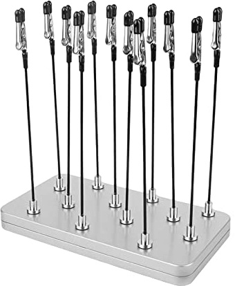 12 Pcs Alligator Clip Stick Modeling Tool Airbrush Hobby Craft Spray Paint