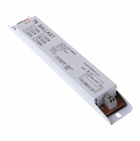 balasto electrónico Balastro electrónico T8 de amplio voltaje, balastro electrónico de lámpara fluorescente, 220-240V CA 36W, JUN05