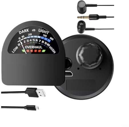 Snowchecking Kit rilevatore di perdite d'acqua, con analizzatore per impianti idraulici domestici, amplificazione del suono ad alta sensibilità 13000x, rileva perdite di acqua, cemento e tubi in
