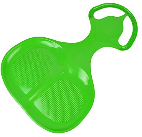 MARMAT Schneerutscher für Kinder Schneeflitzer Poporutscher Rutschteller Wintersport (Grün)