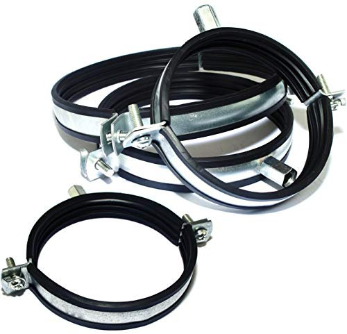 Colliers de serrage MKK 18481 avec joint en caoutchouc cruciforme - Filetage M8/10