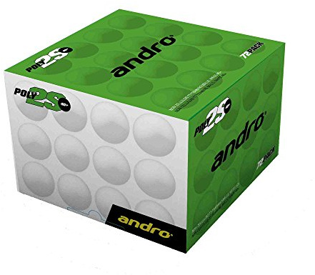 Andro Trainingsball Poly2S** 72er, orange
