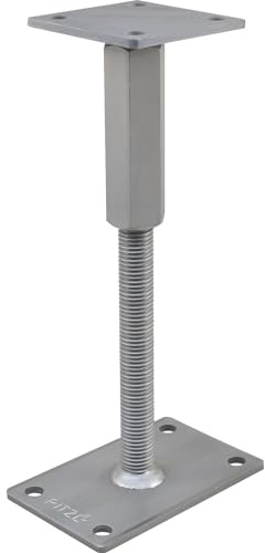 Pitzl ZiNiP Höhe (mm): 327-392 Pfostenträger Typ 10920.1400 beschichtet rechts/Links