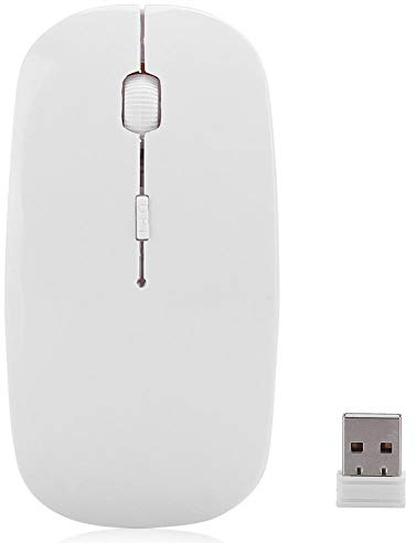 Annadue Ratones, ratón Bluetooth, ratón inalámbrico 2.4G, Distancia de transmisión de 10 m, 1600 dpi para computadora de Escritorio
