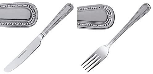 Olympia Bead Dessert Knife St/St (Box 12) Bead Dessert Fork St/St (Box 12)