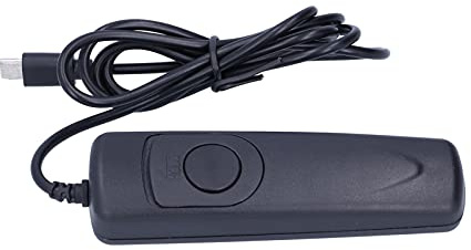 RR-90 Digital Camera Shutter Release Cable Remote Control Trigger for Fujifilm X‑T100, Comfortable and Durable, Plug and Play, Small and Portable, Easy Operation, Compatible with