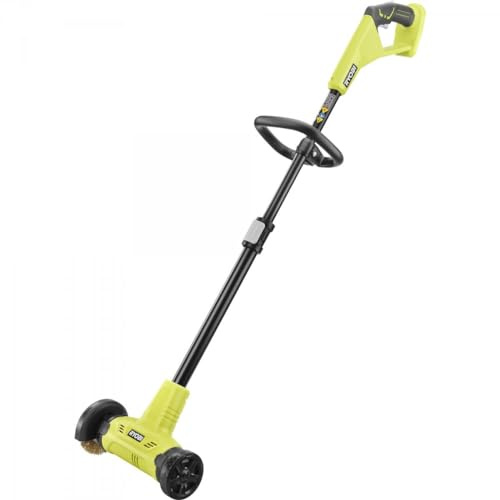 RYOBI ONE+ 18V Terrassenreiniger mit Drahtbürste Edger Unkrautentferner (nur Werkzeug)