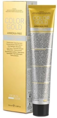 DESING LOOK - Farbcreme Color Gold 8.0 - Professionelle Haarfarbe - Grauabdeckung & Pflege - Schonend zur Kopfhaut - Einfach anzuwenden - 100 ml