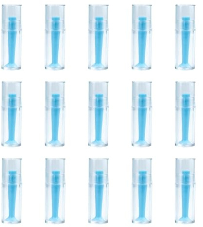 Naturahand Lot de 15 outils de retrait de lentilles de contact pour lentilles sclérales RGP - Dissolvant de contact avec ventouse