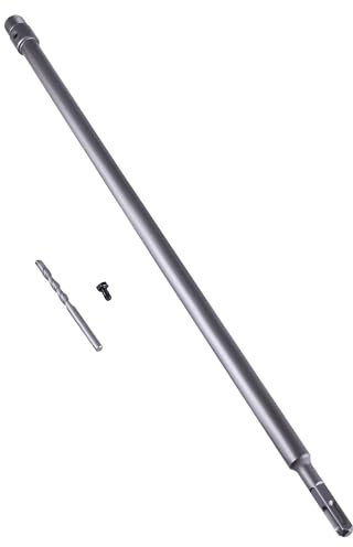 TIOMIOSEA SDS PLUS Schaft 600mm Länge,Verlängerung für Hohl-Bohrkronen,SDS Plus-Verlängerungsschaft mit Gewinde, inklusive Zentrierbohrer,FüR Klimaanlagen, Hauben Oder Waschmaschinen Pipe Punching