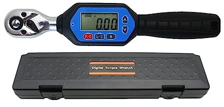 Chiave dinamometrica digitale Mini chiave dinamometrica digitale 1/4 3/8 1/2 chiave dinamometrica elettronica professionale regolabile utensili manuali digitali Tarata professionalmente(AWM-30)