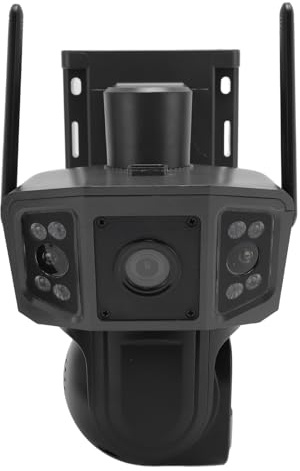 LICAEVEY 4K Solar Security Cameras Outdoor, 355°+90° Rotation 8MP HD Dual Lens 4G and Wi-Fi Duo-Mode, Water Proof, Dual Way Talking, Human Detection