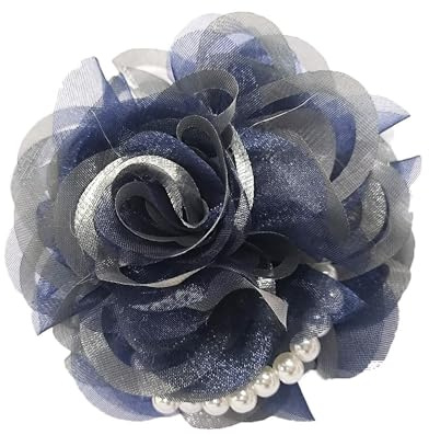 90mm Broches De Fleurs De Rose Pour Les Femmes Tissu Perle Pins De Revers Grande Broche De Fleurs De Camélia Broche De Mariage Danse Robe Accessoires Pour Les Vêtements Bijoux Banquet