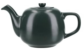 La Cafetière, Teiera classica con comodo manico e beccuccio antigoccia, da 2 tazze, adatta per tè in bustine, tradizionale, facile da pulire, lavabile in lavastoviglie, 650 ml, verde